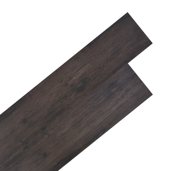 PVC lattialankku ei-itsekiinnittyvä 5,26 m² 2 mm tummanharmaa