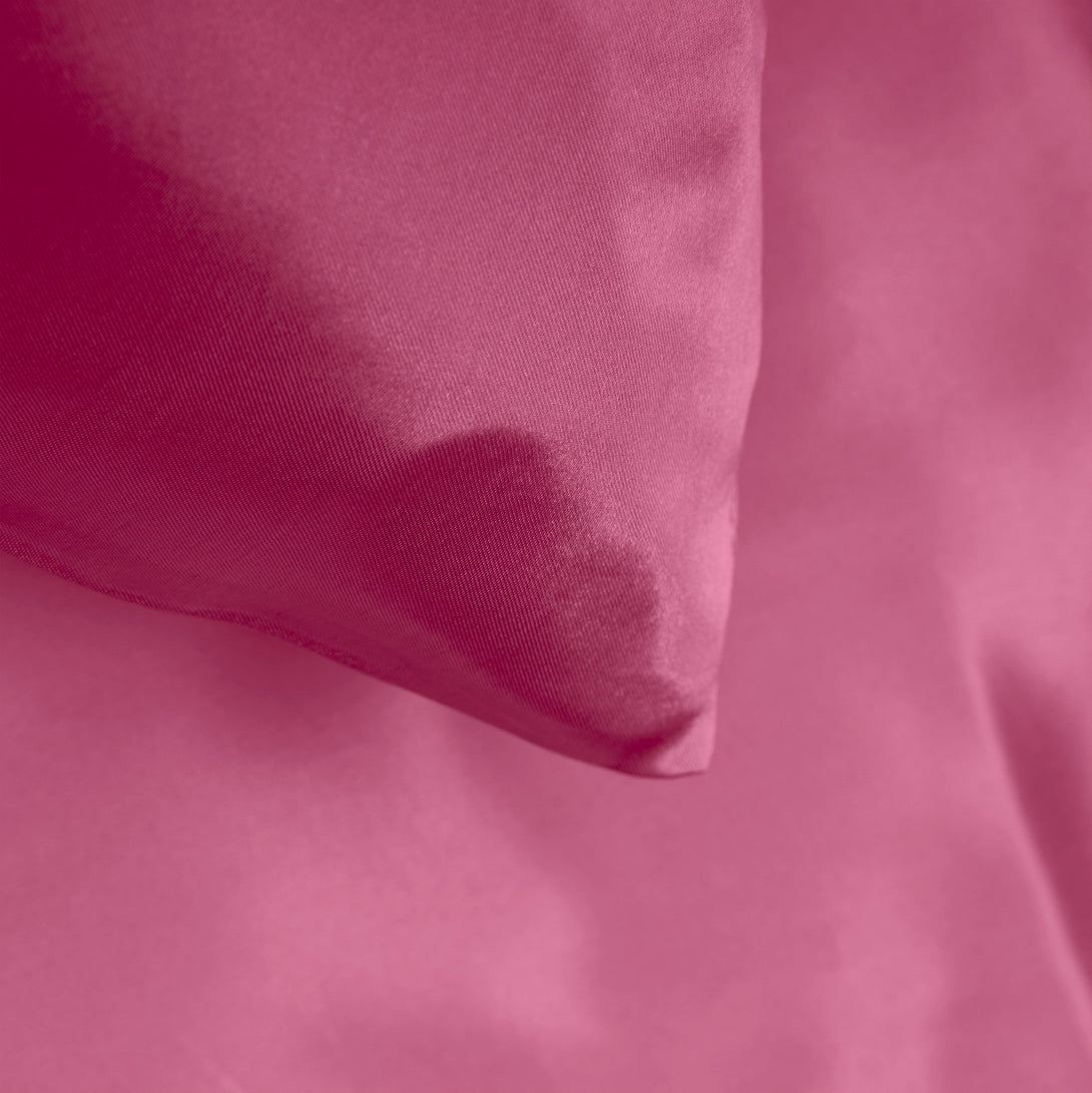 Beauty Skin Care pussilakana kirkkaan pinkki 200 x 220 - Vaaleanpunainen pussilakanasetti