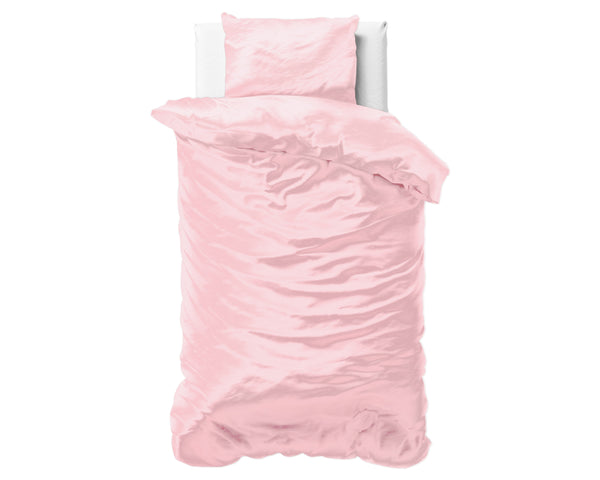Beauty Skin Care Pussilakana Pinkki 140 x 220 - Vaaleanpunainen pussilakanasetti