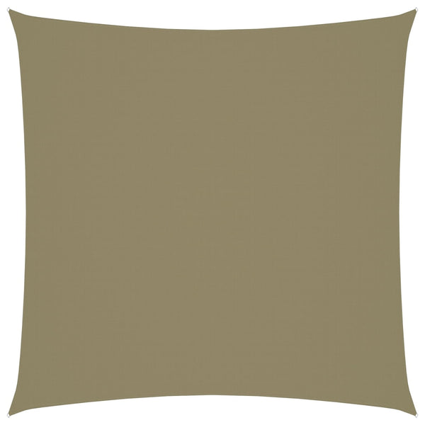 Aurinkopurje Oxford-kangas neliö 5x5 m beige