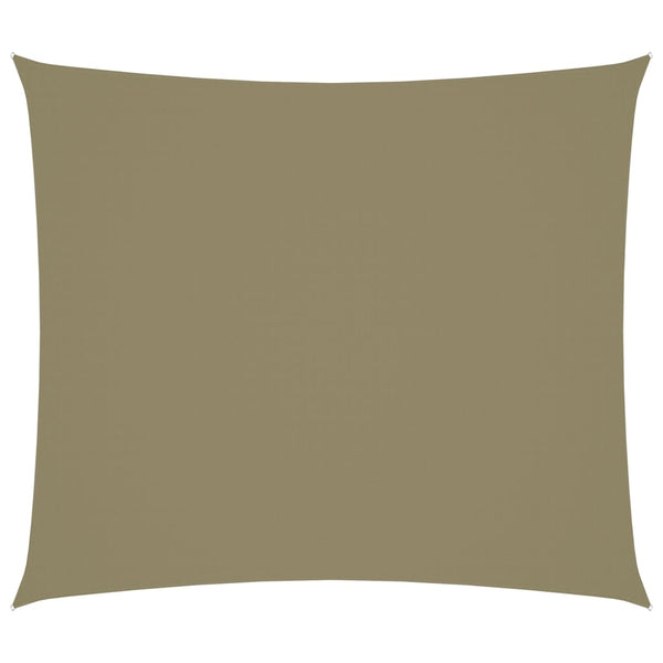 Aurinkopurje Oxford-kangas suorakaide 2x2,5 m beige