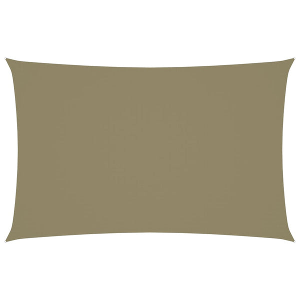 Aurinkopurje Oxford-kangas suorakaide 2x5 m beige