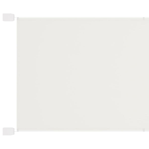 14150 vidaXL Pystymarkiisi valkoinen 140x420 cm Oxford kangas