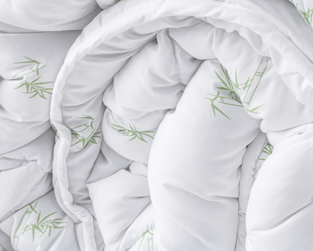 Bali Bamboo Touch Duvet White 140 x 200