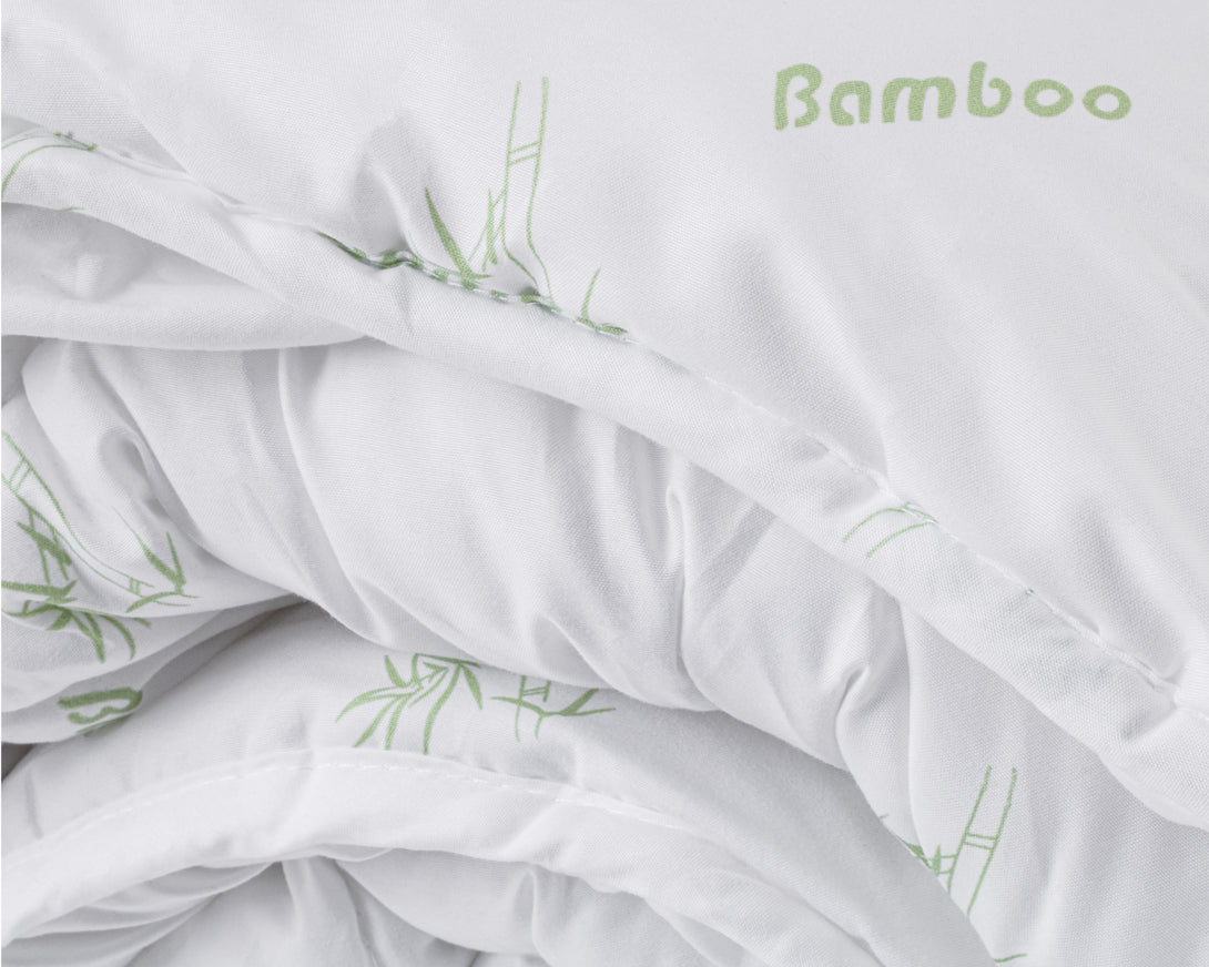 Bali Bamboo Touch Duvet White 140 x 200