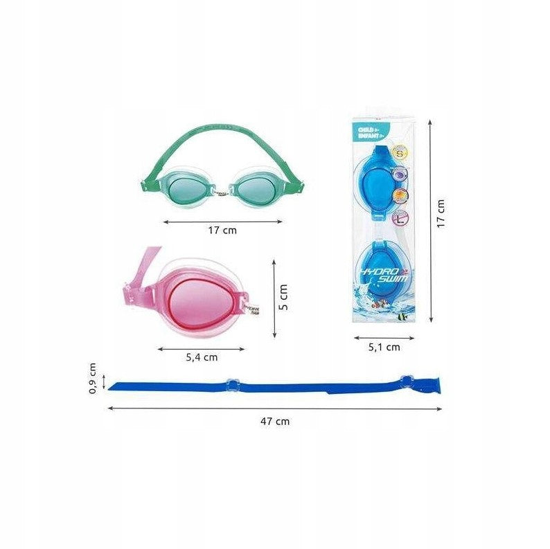 Bestway 21002 Hydro-Swim Uimasilma Lil' Lightning Swimmer - Pinkki