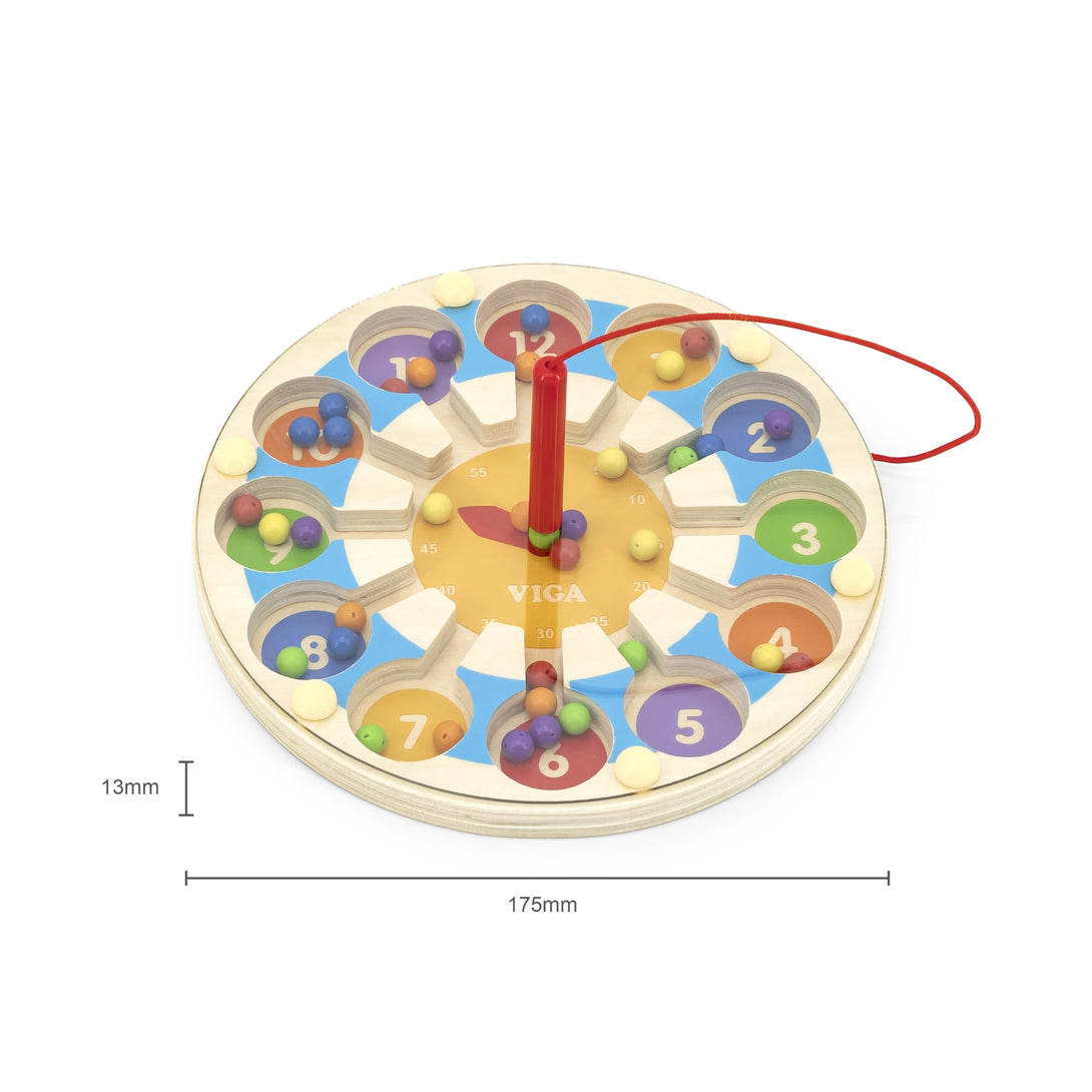 Magneettinen labiryyntti - Kellotaulu