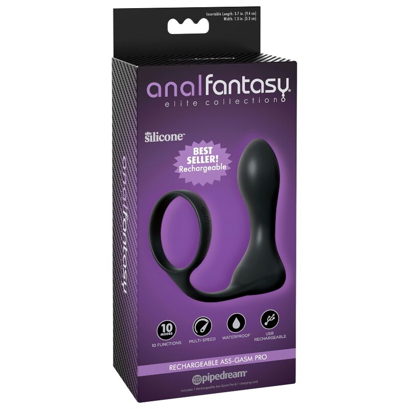ANAL FANTASY ELITE COLLECTION RECHARGEABLE ASS-GASM PRO