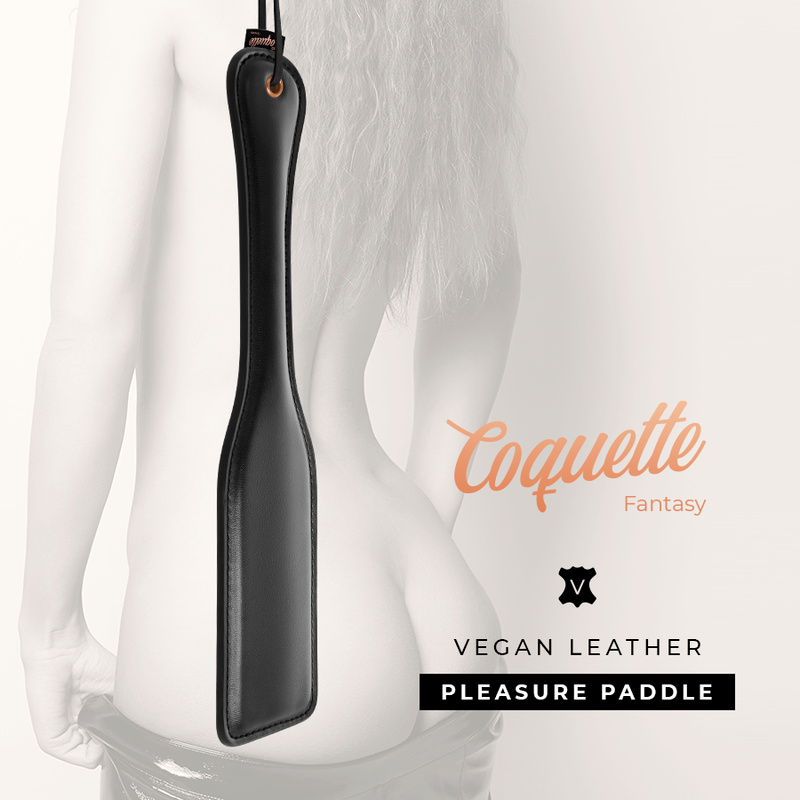 COQUETTE CHIC DESIRE FANTASY VEGAN LEATHER PADDLE