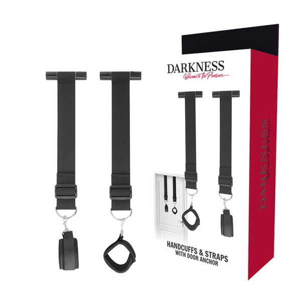 DARKNESS BONDAGE DOOR CUFFS