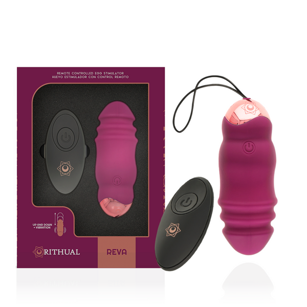 RITHUAL REVA EGG REMOTE CONTROL UP&DOWN SYSTEM + VIBRATION
