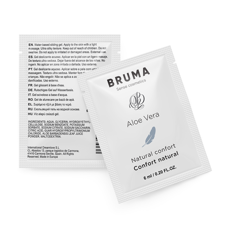 BRUMA™ - ALOE VERA SLIDING GEL NATURAL CONFORT 6 ML