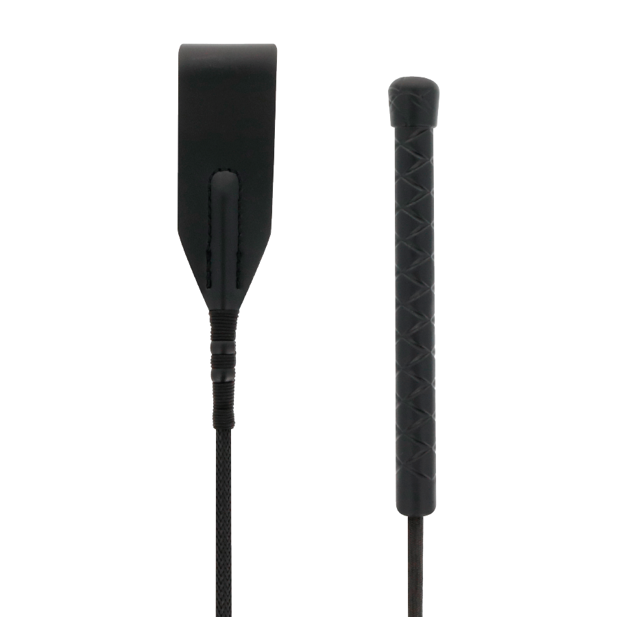 DARKNESS RIDING CROP BLACK 45 CM