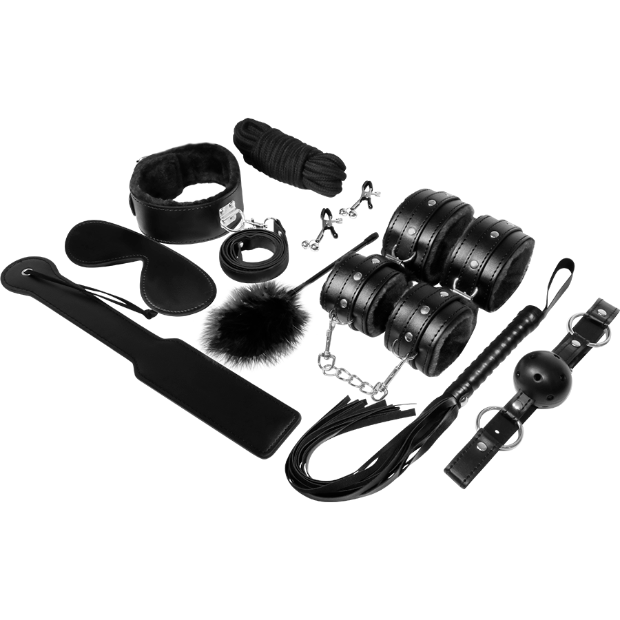 EXPERIENCE BDSM FETISH KIT BLACK SERIES