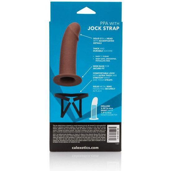 CALEX PPA WITH JOCK STRAP BROWN