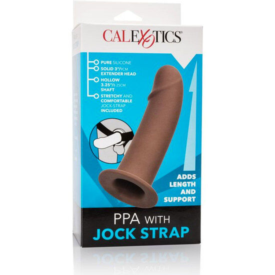 CALEX PPA WITH JOCK STRAP BROWN