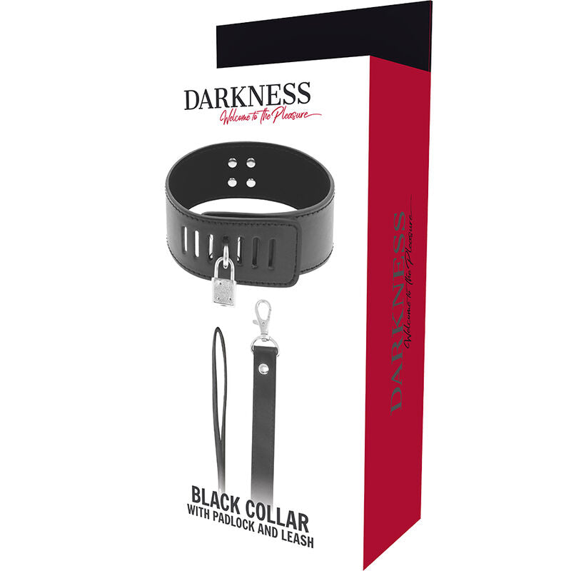 DARKNESS LOCKING POSTURE COLLAR - BLACK