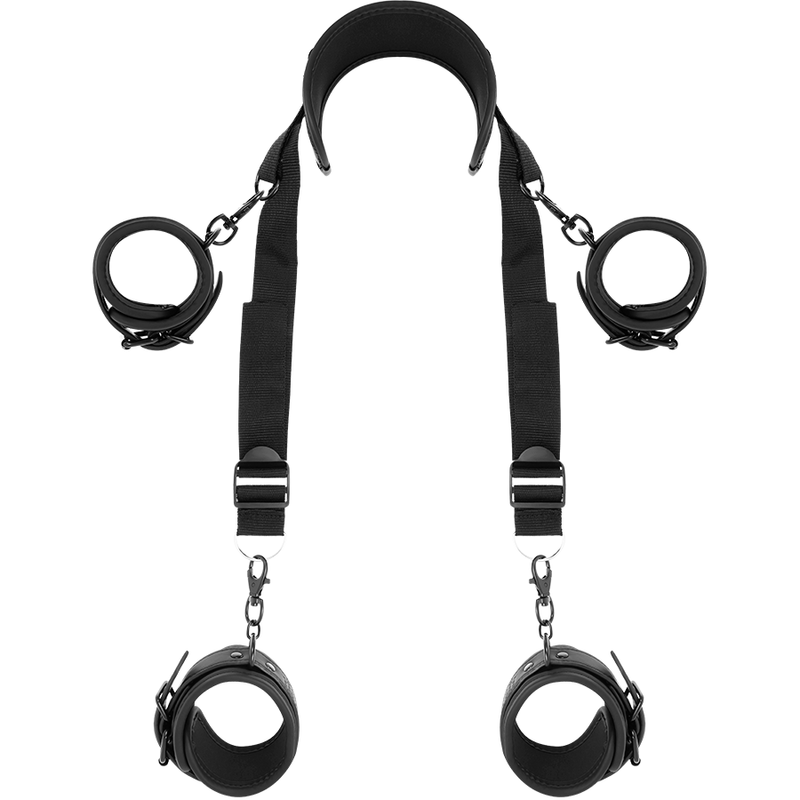 FETISH SUBMISSIVE POSICION MASTER 4 HANDCUFFS