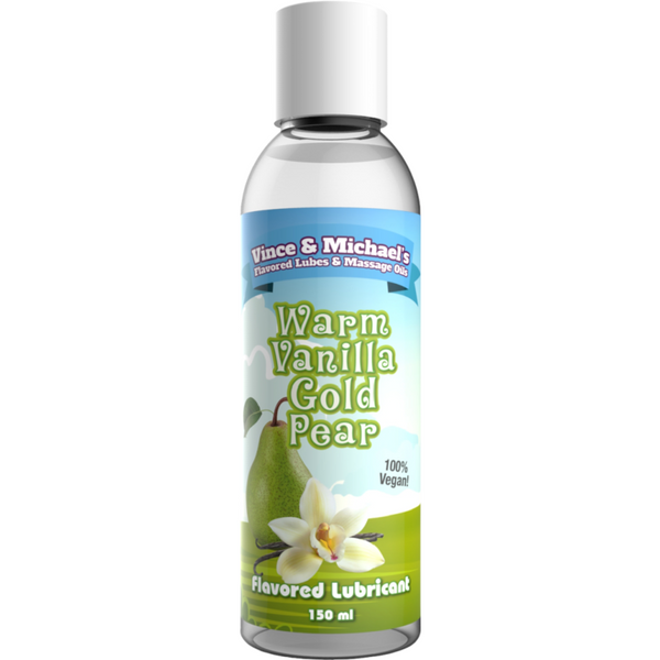 VINCE & MICHAEL S PEAR LUBRICANT WITH HOT VANILLA 150ML