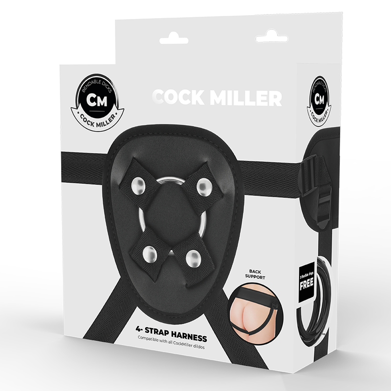 COCK MILLER ADJUSTABLE HARNESS & RINGS