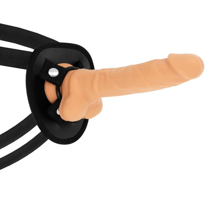 COCK MILLER HARNESS + SILICONE DENSITY ARTICULABLE COCKSIL 19.5 CM